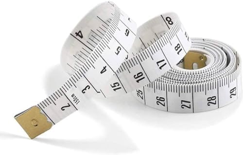 Alternative view of 150 Cm Vücut Beden Ölçüm Metresi, Diyetisyen Mezurası, Terzi Mezurası, Esnek Mezura, Kıyafet Ölçüm Metresi, Bel Ölçme Bandı, Dikiş Nakış ve Vücut Ölçümü İçin Mezura