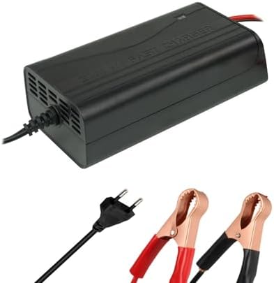 TechMore 12V 5 Amper Akü Şarj Cihazı 24 ile 72 Amper Arası Jel, Sulu, Kuru Aküler İçindir (Motosiklet Aküleri İçin Uygun Değildir.)