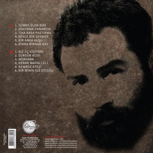 Alternative view of Ahmet Kaya Dokunma Yanarsın Plak LP