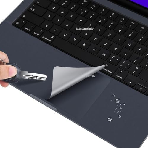 Alternative view of MacBook Air 13.6 inç Touchpad Trackpad Koruyucu Uyumlu M2 M3 M4 Mat Ultra İnce Çizilme Önleyici Gece Mavisi