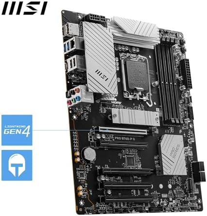 MSI MB PRO B760-P II SOKET 1700 DDR5 7000(OC) PCI-E,M.2 USB3.2 HDMI,DP 1x 2.5G LAN ATX
