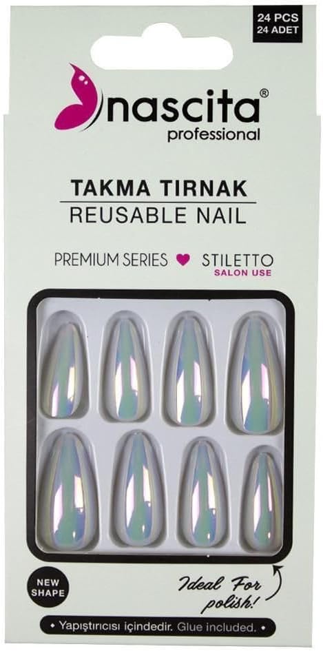 Alternative view of 24lü Takma Tırnak Hologram - 197