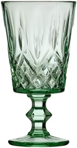 Glas Sorrento Şarap Kadehi 4 Adet 29 Cl Yeşil