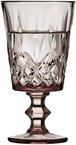 Alternative view of Glas Sorrento Şarap Kadehi 4 Adet 29 Cl Pembe