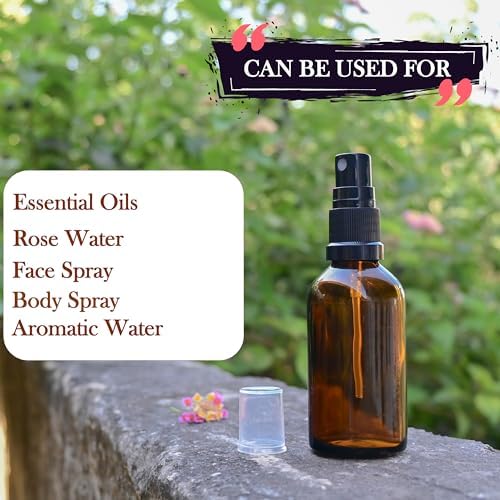Alternative view of 50ML Yuvarlak Boş Cam şişe Siyah Sis Spreyi ve Üstü Kapaklı | Doldurulabilir | Uçucu Yağlar İçin Sızdırmaz | Yeniden kullanılabilir | DIY Parfümler | DIY serumları (3)