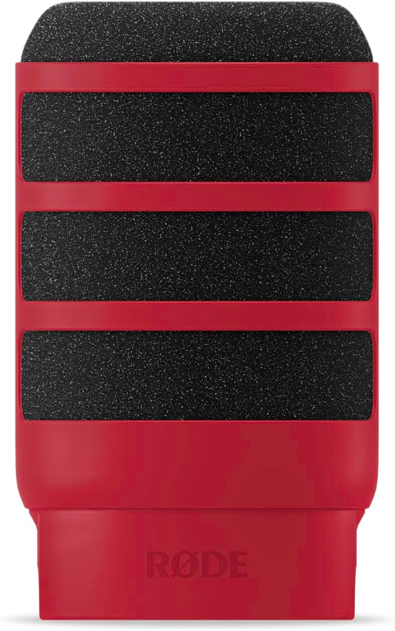 WS14 Premium Pop Filtre PodMic ve PodMic USB için (Kırmızı)