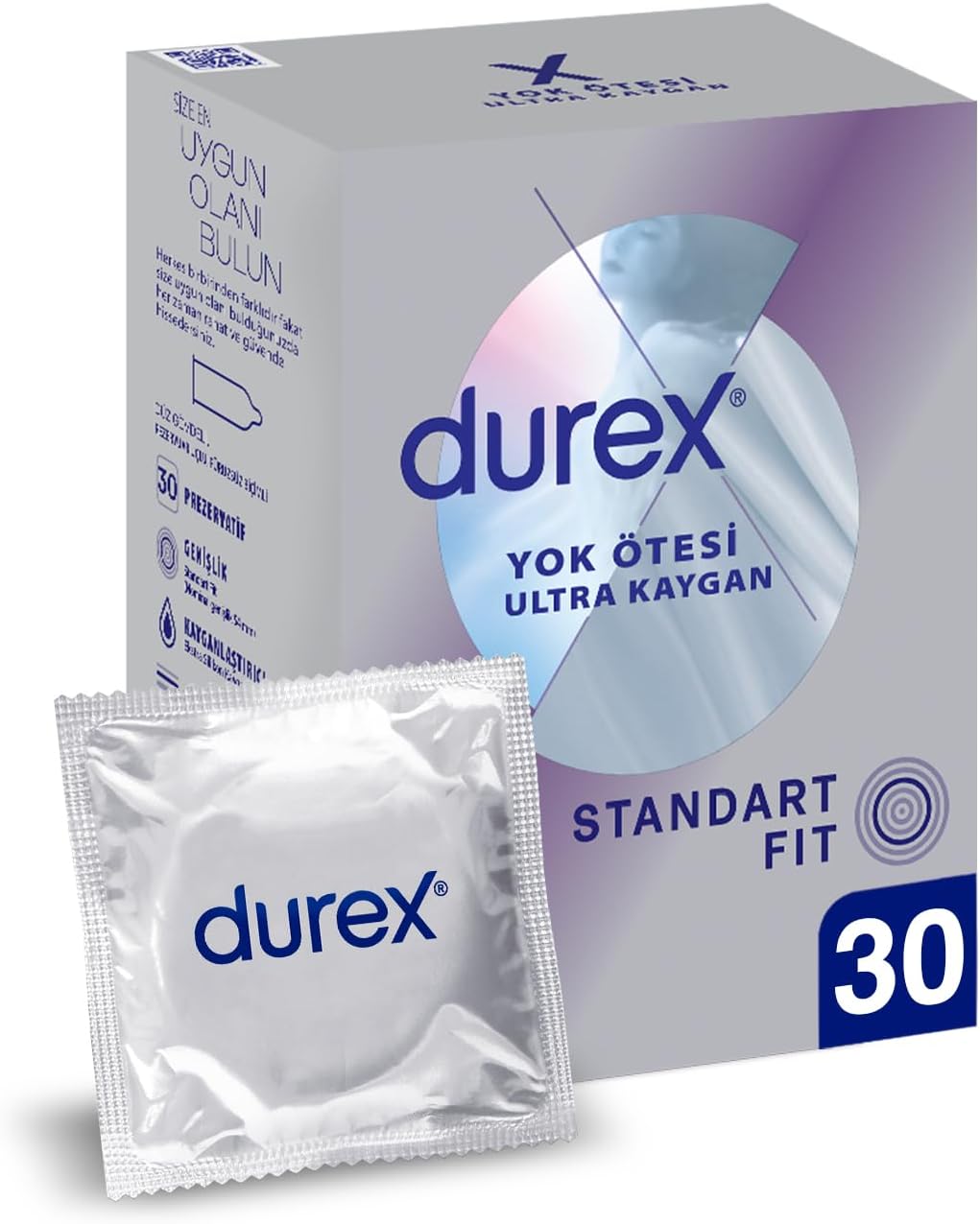Alternative view of Yok Ötesi Ultra Kaygan İnce Prezervatif 30'lu