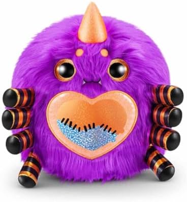 Alternative view of Rainbocorns Monstercorn Peluş RAR25000 - Spider Mor Örümcek Ağı Desenli Kanat