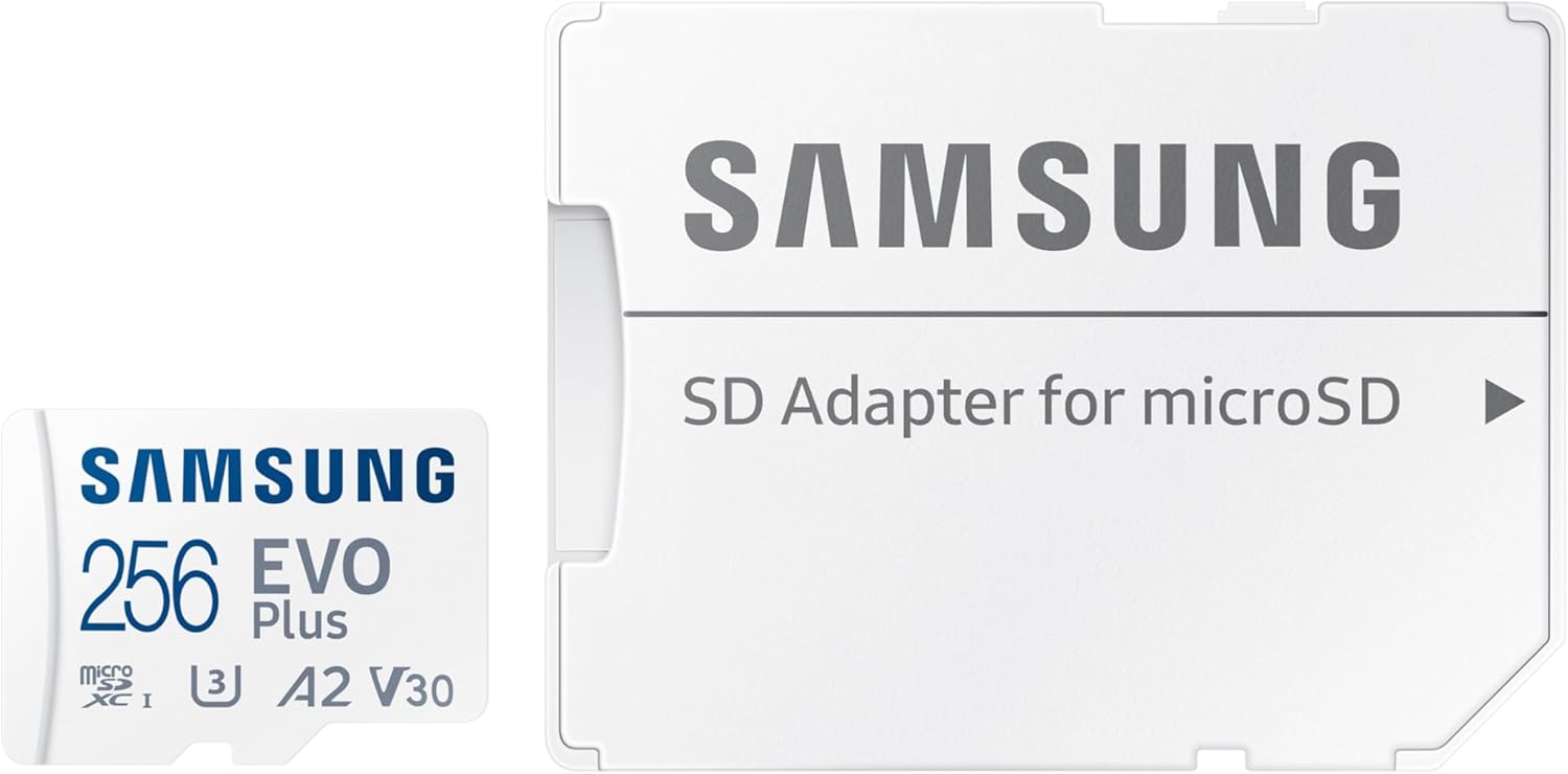 EVO Plus microSDXC Hafıza Kartı 256 GB, 160 MB/s, U3, V30, A2, ‎MB-MC256SA/APC (2024 Serisi)