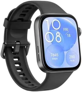 Alternative view of WATCH FIT 3 Akıllı Saat, iOS ve ile uyumlu, 1.82 inç AMOLED Ekran, Ultra İnce Tasarım, Kapsamlı Sağlık Takibi, Kapsamlı Sağlık Yönetimi, 10 Güne Kadar Pil Ömrü, Siyah