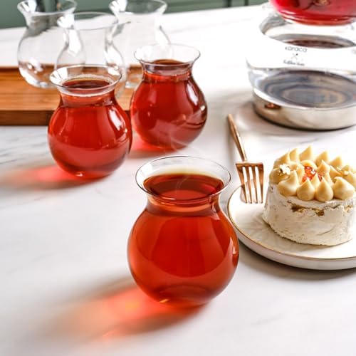 x Refika'dan Gönlübol 6'lı Çay Bardağı Seti