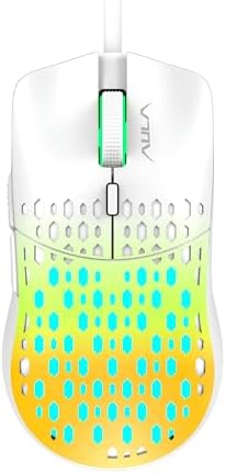 Alternative view of Aula S11 Pro 3600DPI RGB Optik Gaming Mouse Sarı