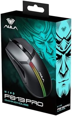 Aula F813Pro 12400DPI RGB Optik Gaming Oyuncu Mouse