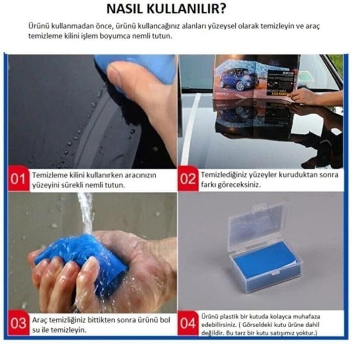 Alternative view of 180g Araç Yüzey Temizleme Kil Hamuru