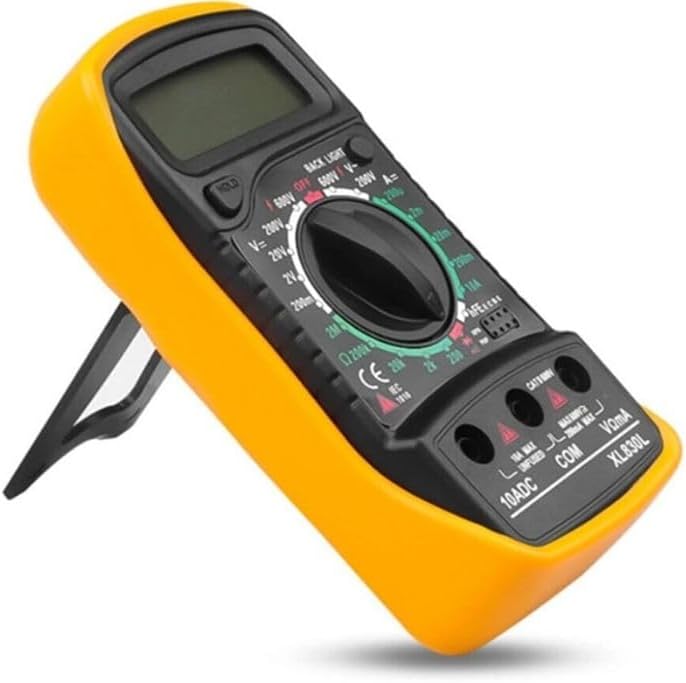 Alternative view of Xl830l Dijital Multimetre Ölçü Aleti Volt Amper Ölçer Pil Kablo