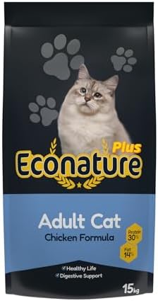 Econature Plus Tavuklu Yetişkin Kedi Maması 15kg