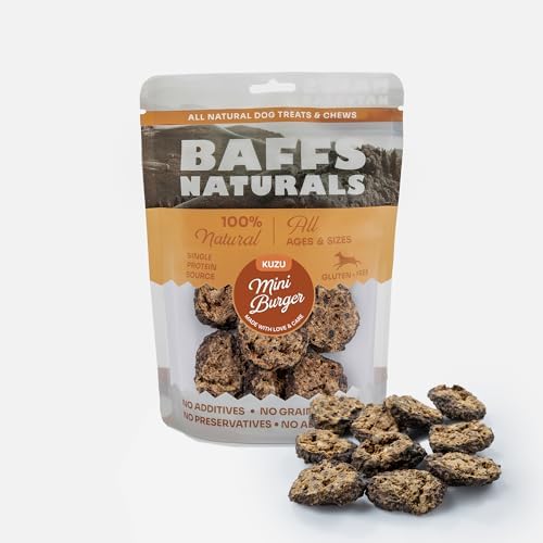 Baffs Naturals Kuzu Mini Burger 100% Doğal Köpek Ödül Maması 100 gr (100 Gr x 1 Adet)