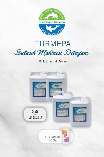 4 AL 3 ÖDE Jel Bulaşık Makinesi Deterjanı 5 Litre, Pamuk