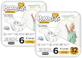 Alternative view of Protection Bebek Bezi 6 Numara X-Large (15+ Kg) 64 Adet – 2’li Set, Maksimum Koruma