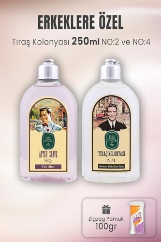 Alternative view of Tıraş Kolonyası No:2, No:4 ve Zigzag Pamuk 100 gr
