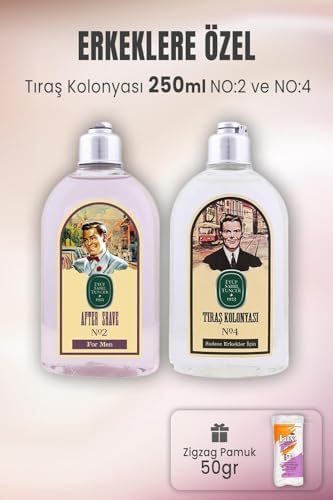 Alternative view of Tıraş Kolonyası No 2, No 4 ve Zigzag Pamuk 50 gr