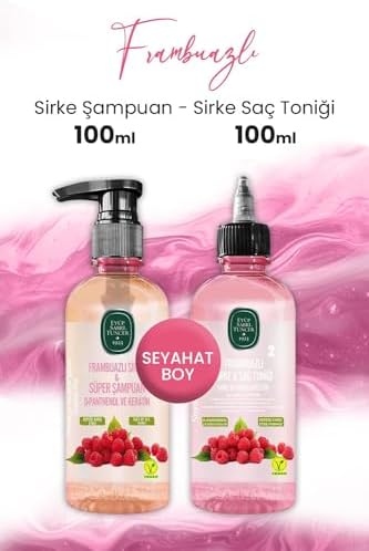 Alternative view of Sirke Frambuazlı Şampuan 100 ml ve Saç Toniği 100 ml
