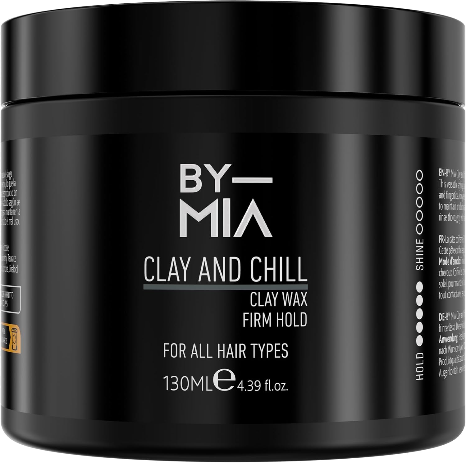 BY MIA Clay And Chill, Doğal Mat Görünüm, Güçlü Tutuş, Erkekler ve Kadınlar İçin Saç Vaksı 130 ml