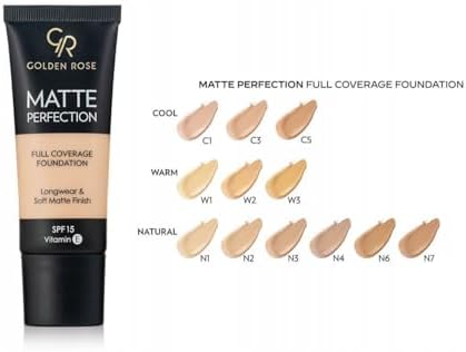 Perfection Foundation - Natural 06 - Yoğun Kapatıcı Mat Fondöten