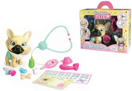 105950056, Pamper Petz Doktorculuk Oyun Seti, Oyuncak Köpek Figürü, Rol Yapma, Aksesuarlı