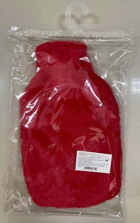 Alternative view of Su Torbası Cepli Kırmızı Peluş Termofor 32,5X17,5Cm 1500 Ml