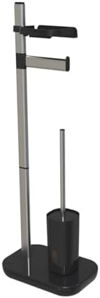 Suı Tuvalet Kağıtlık Tuvalet Fırçalı-Siyah M-E75T-06