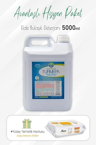 Alternative view of Elde Yıkama Bulaşık Deterjanı 5 lt ve Arap Sabunlu Yüzey Temizlik 100' lü