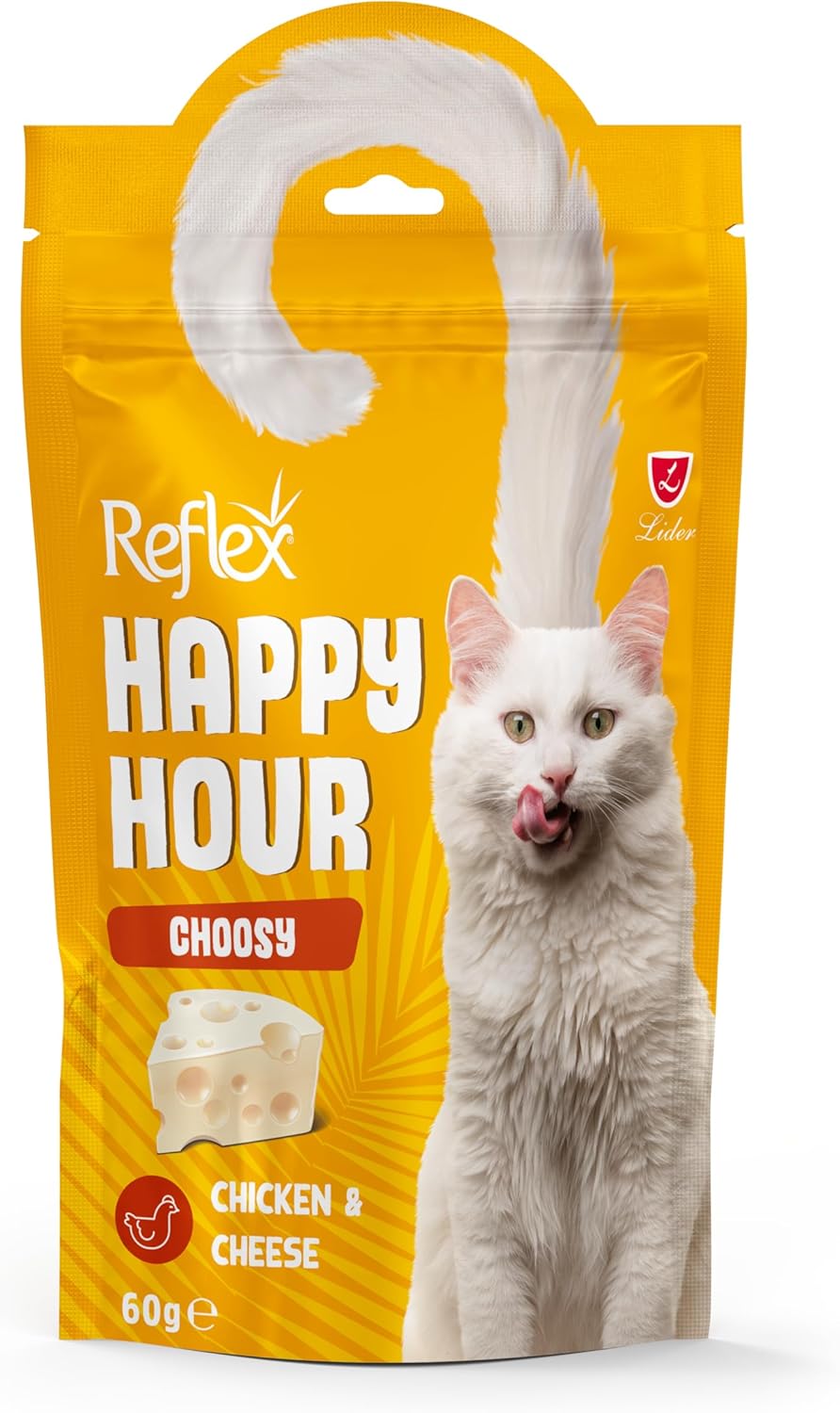 Alternative view of Reflex Happy Hour Seçici Kedi Peynir Tavuk Kedi Ödül 60 Gr