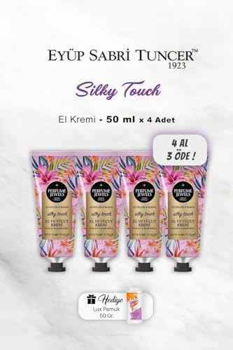 4 AL 3 ÖDE El Ve Vücut Kremi Silky 50 Ml, Pamuk Hediyeli