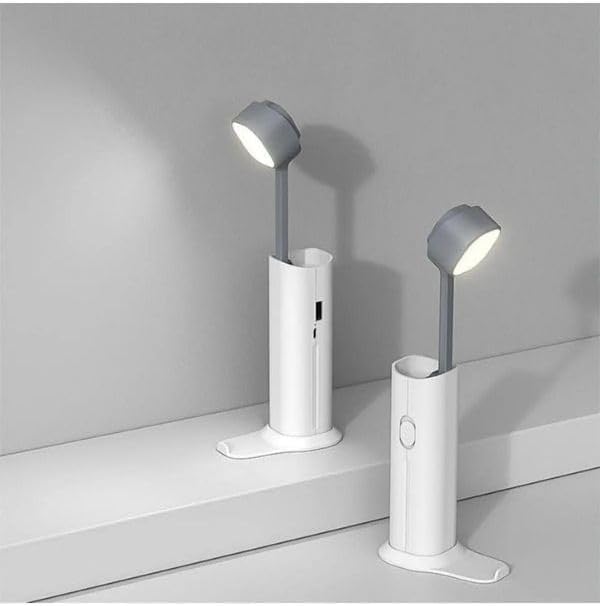 Alternative view of Şarjlı Dokunmatik 20 Led Çalışma Okuma Işığı Masa Lambası Ayarlanabilir Parlaklık Powerbank 1200mah