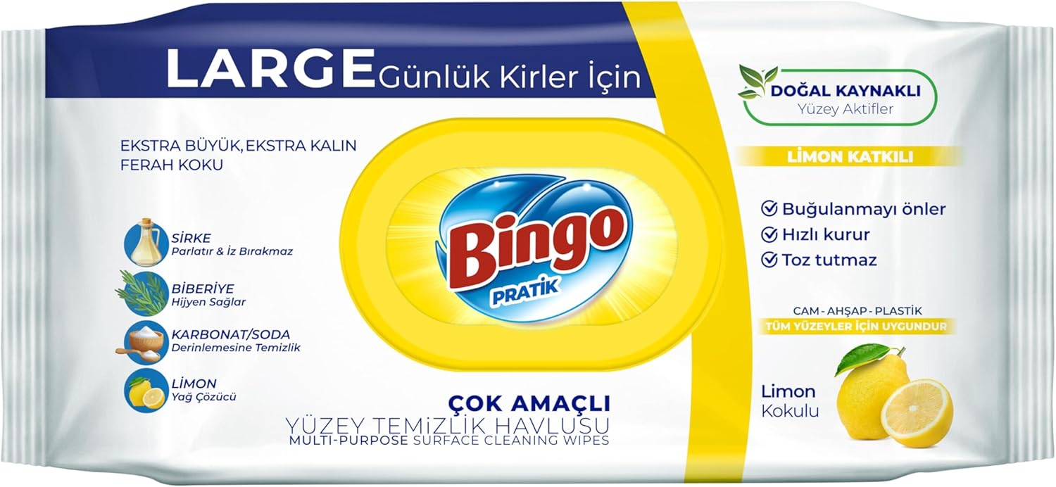 Alternative view of Bingo Çok Amaçlı Temizlik Havlusu 96'lı Paket