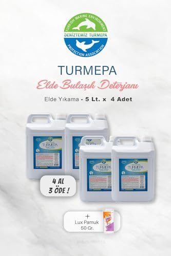 4 AL 3 ÖDE Elde Yıkama Bulaşık Deterjanı 5 Litre, Pamuk