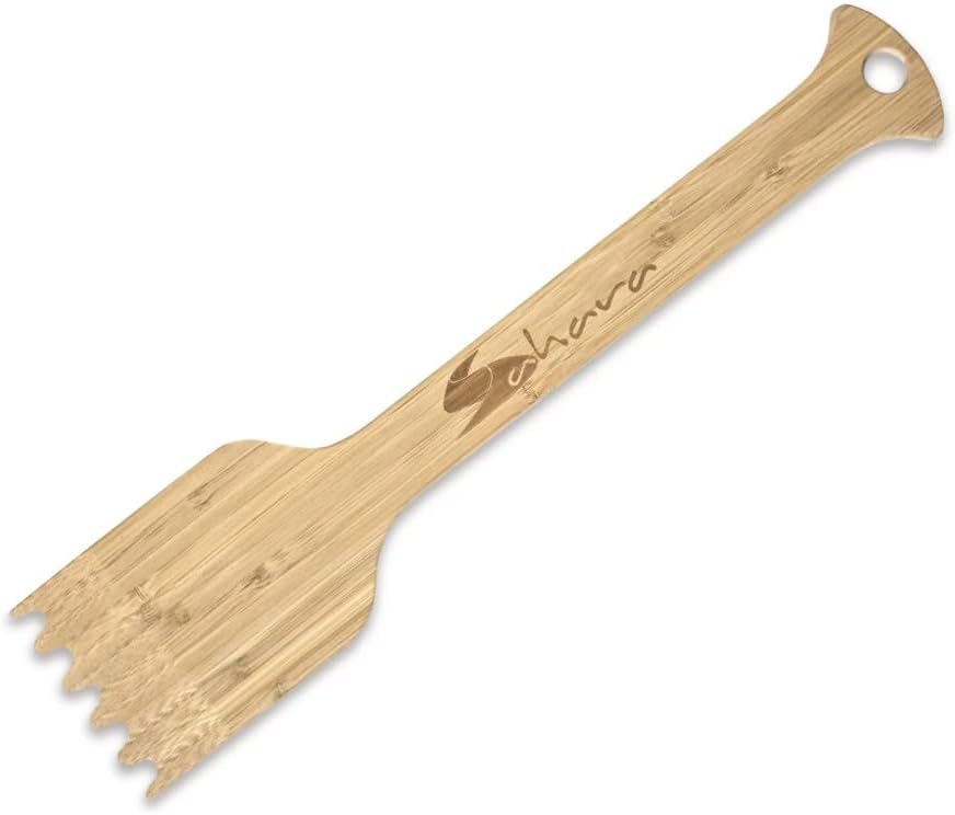 Izgara Temizleyici, Bambu Barbekü Izgara Kazıyıcı, Doğal