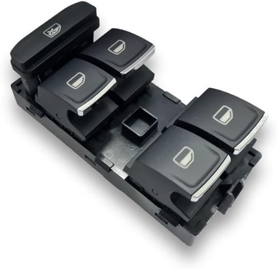 Alternative view of Sol Ön Kapı Dörtlü Cam Düğmesi Krom 5G0959857E VW Tiguan ile uyumlu 2016-2020