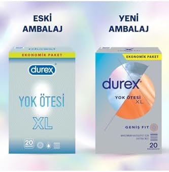 Alternative view of Yok Ötesi Invisible XL 20 Prezervatif