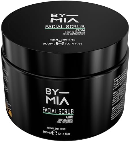 BY MIA Yüz ve Vücut Peelingi - Atom 300ml | Tüm Cilt Tipleri İçin Nemlendirici Etki |, Narenciye ve Vanilya Kokulu