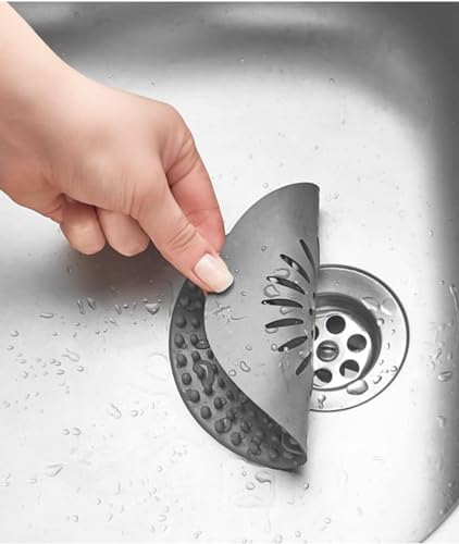Büyük Boy Silikon Lavabo Süzgeci,Banyo,Küvet Ve Eviye Süzgeci (1 Adet)