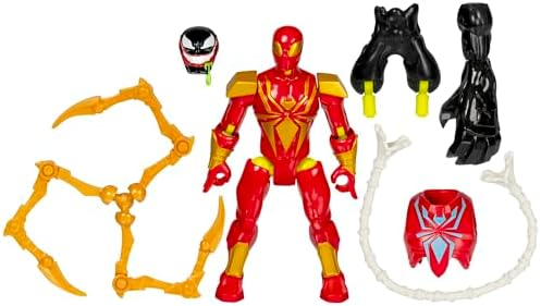 Alternative view of MixMashers Iron Spider Özel Spider-Man Karıştır ve Eşleştir Deluxe Aksiyon Figürü ve Aksesuarları