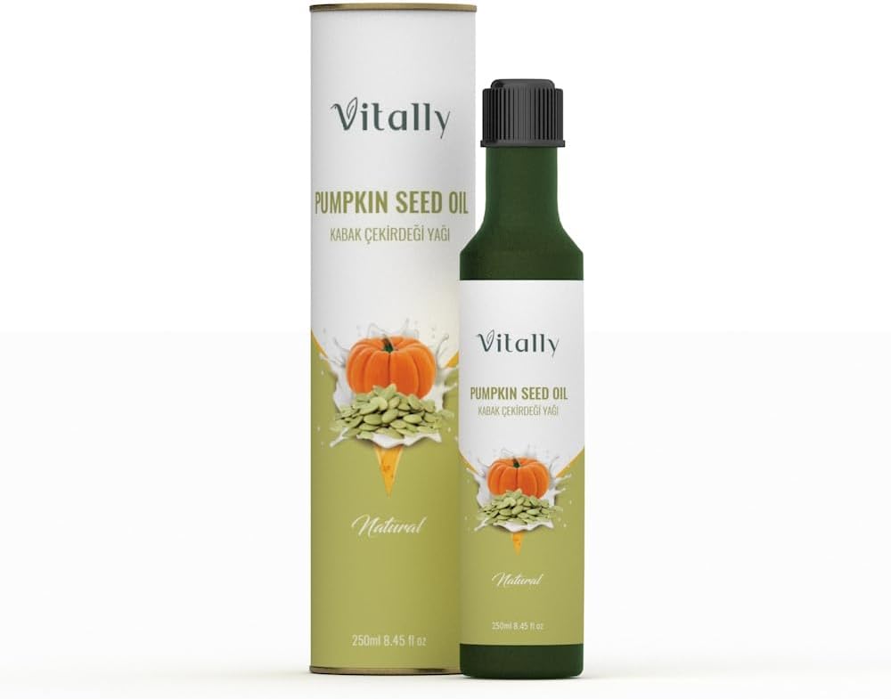 Vitally Kabak Çekirdeği Yağı 250 ml (Soğuk Sıkım)
