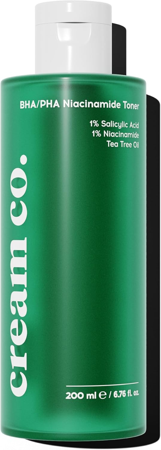 Cream Co. Akne & Siyah Nokta Karşıtı Gözenek Sıkılaştırıcı BHA/PHA Niacinamide Salisilik Asit Tonik 200 ml