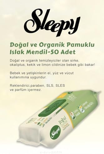 11 AL 10 ÖDE Natural Uzun Ultra Hijyenik Ped 20 Adet ve Organik Islak Mendil 50 li