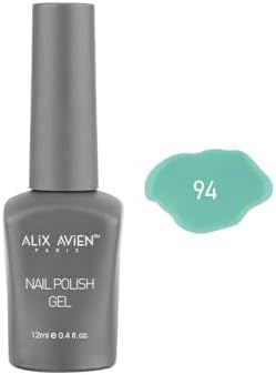 Alternative view of Açık Yeşil Kalıcı Oje 94-Yoğun Renk Veren Jel Oje 12 ml-Nail UV Gel Polish 94
