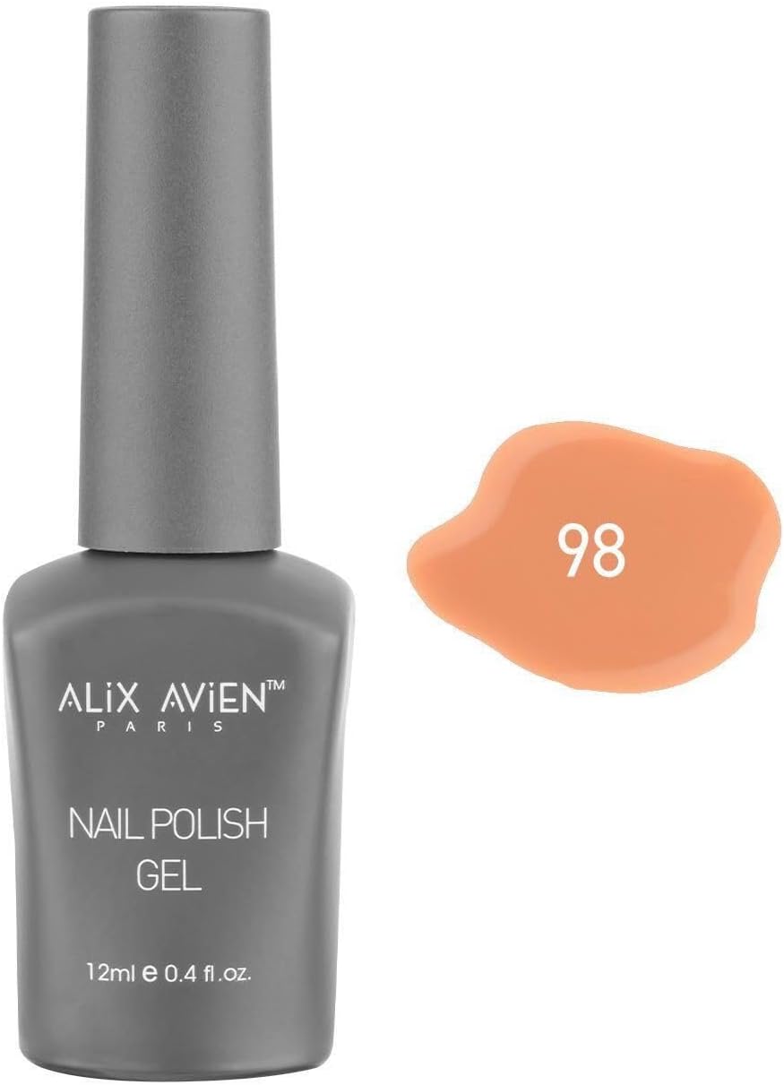 Alternative view of Yavruağzı Kalıcı Oje 98-Yoğun Renk Veren Jel Oje 12 ml-Nail UV Gel Polish 98