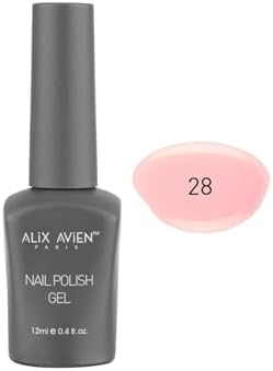 Alternative view of Uv Kalıcı Işıltılı Açık Pembe Jel Oje 28 - Gel Polish - 12 ml