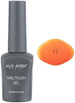 Uv Kalıcı Neon Turuncu Jel Oje 11 - Gel Polish - 12 ml
